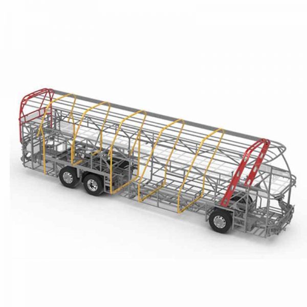 1.1  13 meter bus and Coach CKD export