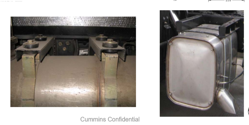 Bus SCR EGP installation specification