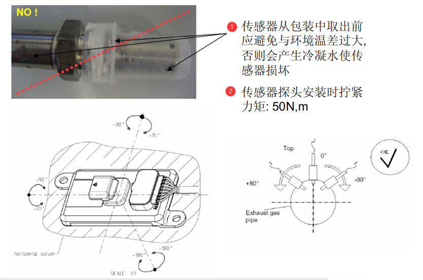 nox sensor installation