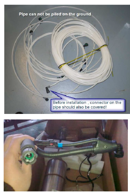Keep AdBlue pipe clean