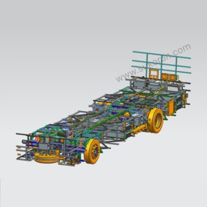 Robust and Agile: 120KW EV Chassis with 0-2500RPM Speed Range