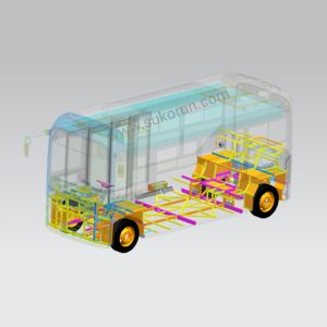 Peak 220KW EV Chassis 4.5-Ton: Advanced Suspension & Braking