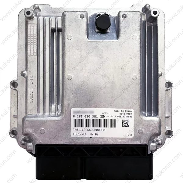 New And Original Car Accessory ECM for Truck EDC17-E4 0281020381 Standalone Continental Ecu Electronic Control Unit