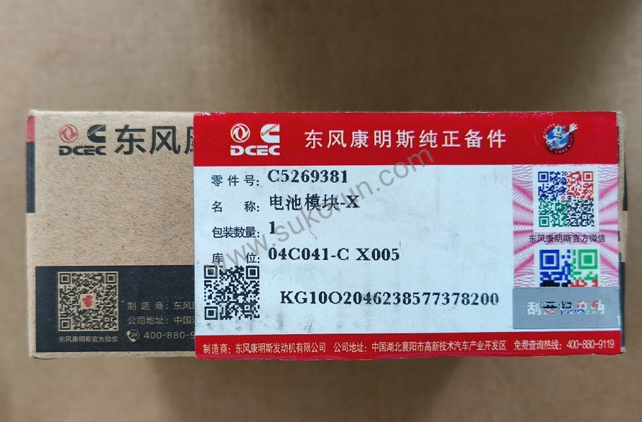 Genuine C5269381 Battery Module for Cummins 5269381 