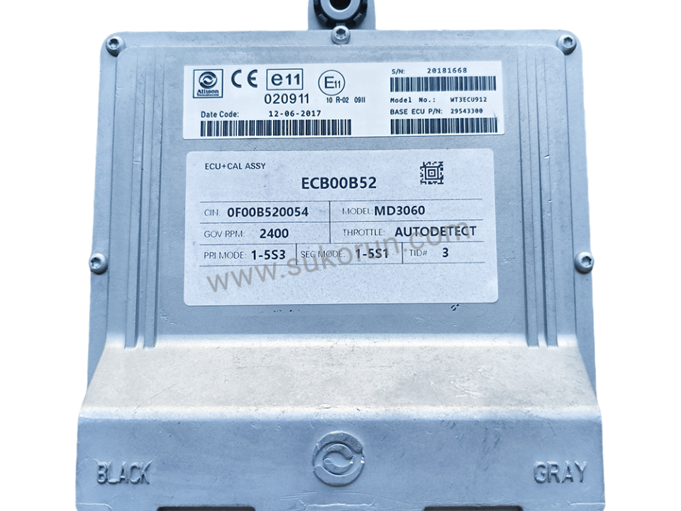 Allison transmission Control Module 29543300 29541227 29561675