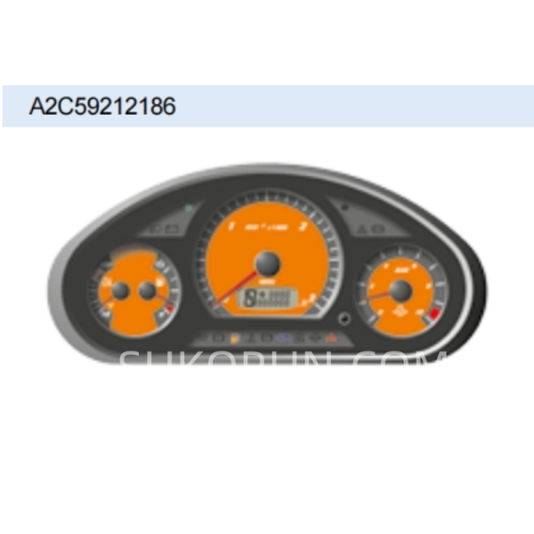 VDO Analog Instrument Cluster Centrobase 500 A2C59212186