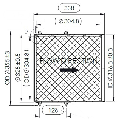 High Quality Diesel Particulate Filter DPF 21212429 for VOLVO MACK D13 MP8-Sukorun