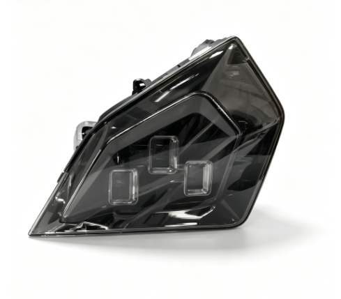 24V Triple Lens LED Bus Headlight | Waterproof Coach Headlamp